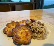 肉球型大豆粉ケーキ