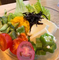 豆腐サラダボール
